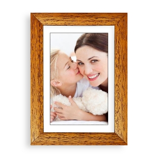 35x45 ATYP Drevený fotorámik - gaštan IV-33