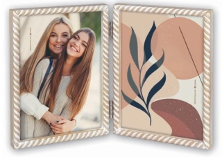 Rámik na dve fotografie 10x15 výška